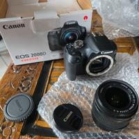 Canon eos 2000d obiettivo