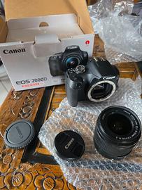 Canon eos 2000d obiettivo
