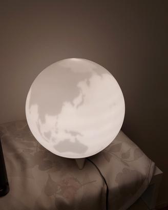 mappamondo girevole retroilluminato da arredamento