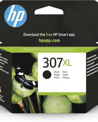 HP 307XL Nero, 3YM64AE, Cartuccia Originale