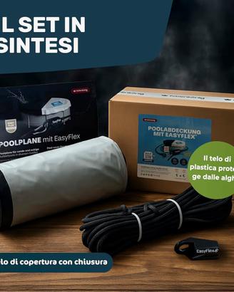 Telo di copertura per piscina nuovo