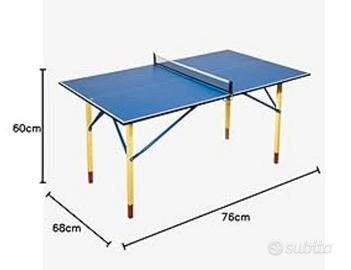 Tavolo da ping pong per bambini