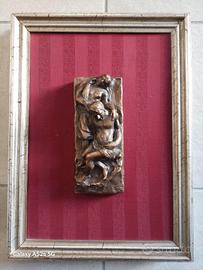 Quadro scultura Angelo Sorbani "Pieta'" 1978