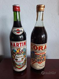 2 bottiglie martini da collezione