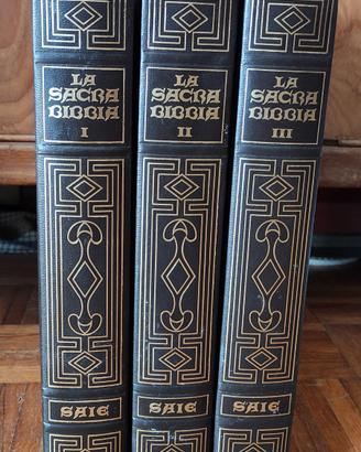 La Sacra Bibbia, Saie Editrice, 3 volumi, 1995