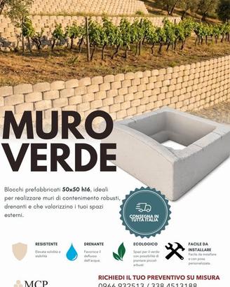 BLOCCHI PER MURI DI CONTENIMENTO MCP SRL