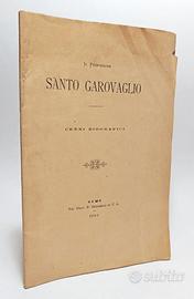 IL PROFESSORE SANTO GAROVAGLIO - REGAZZONI I. 1882