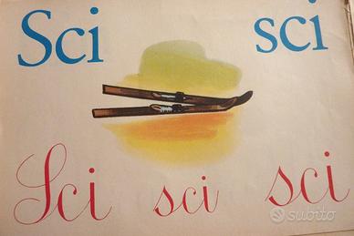 Lettere Alfabeto anni '60-'70 e altro