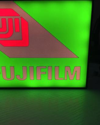 Lampada LED FUJIFILM – Insegna luminosa 3D –