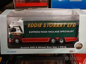 Scania 94D 6Wheel Box Van "Eddie Stobart"1/64