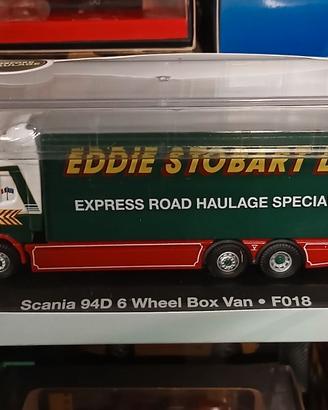 Scania 94D 6Wheel Box Van "Eddie Stobart"1/64