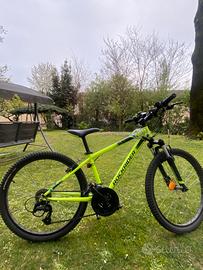 Bici MTB Rockrider ST500 24” come nuova