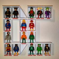 Espositore Unico per Personaggi DC Playmobil Kinde