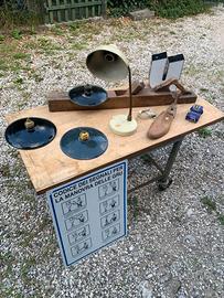 Cartello, lampadario, pialla, giocattolo, lettera