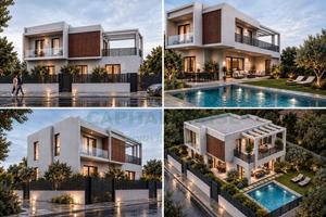 S2 villa nuova costruzione con piscina