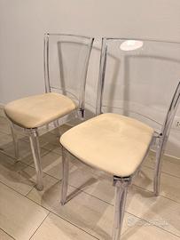 Set 2 sedie da soggiorno