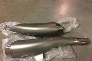 Terminali scarichi coppia GSXR1000 K8 e K9