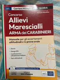 Manuale allievi marescialli carabinieri
