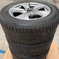 Dischi con pneumatici invernali