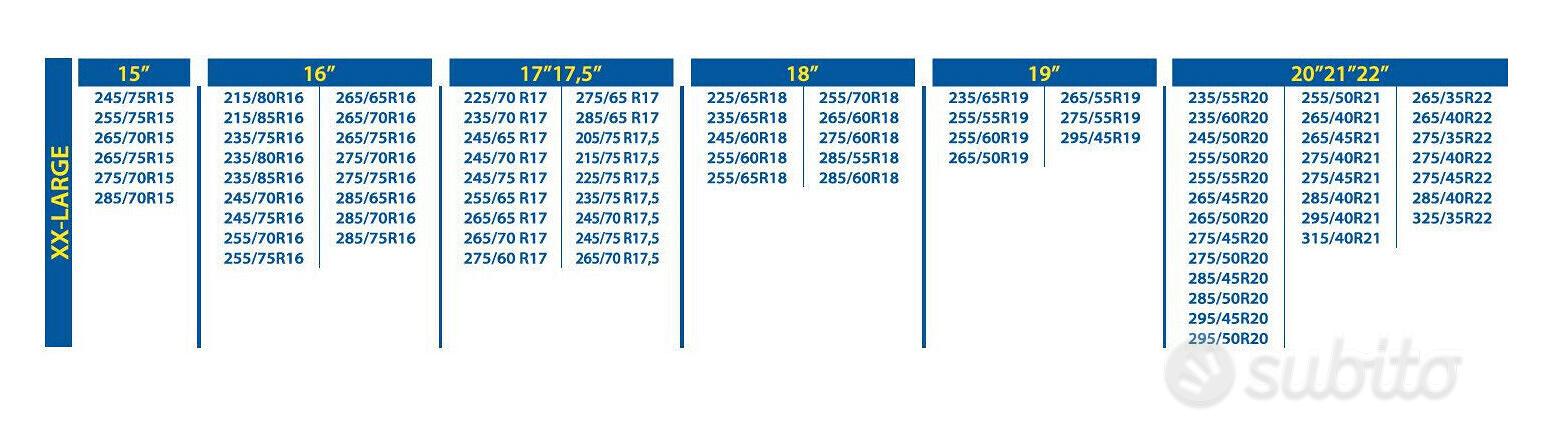 Subito - DANZI RICAMBI - CALZE DA NEVE OMOLOGATE GOODYEAR XL DA 14 A 21 -  Accessori Auto In vendita a Verona