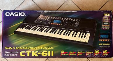 Tastiera elettronica Casio Ctk611