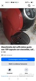 Macchinetta Nespresso dolce gusto 
