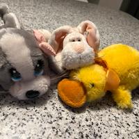 Lotto 3 peluches