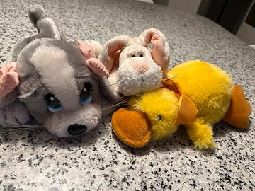 Lotto 3 peluches