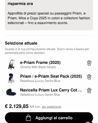 Trio Cybex e Priam