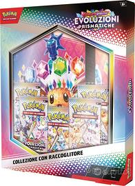 Pokemon Evoluzioni Prismatiche con Raccoglitore