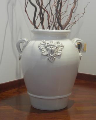 Vaso arredo Testa di Leone.