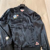 Bomber in satin nero Levi Strauss & Co.