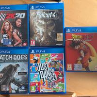 GIOCHI PS4