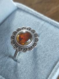 Anello Vintage in Argento S925 - Labradorite