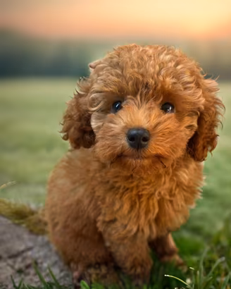 Barboncino toy fulvo cuccioli