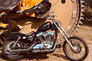 Harley Davidson seventy-two chopper