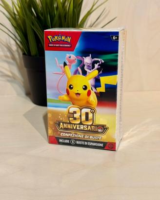 Bundle 6 buste Pokemon 30 anniversario