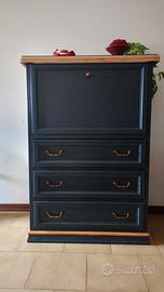 Cassettiera mobile con anta a ribalta 