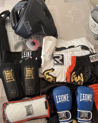 set completo kickboxing/muay thai