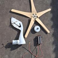 generatore eolico 24v 500w