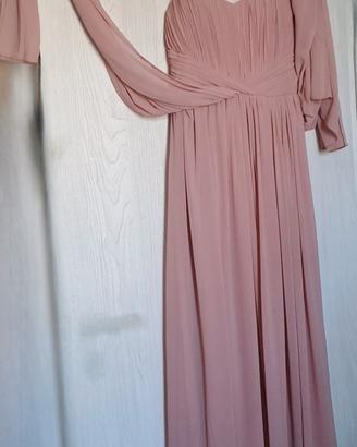 Vestito da Cerimonia color rosa antico