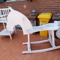 dondolo cavallo per adulti 