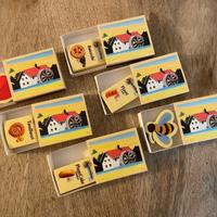 3 Set Gommine Mulino Bianco