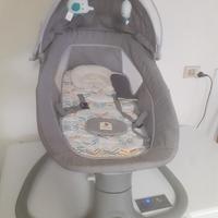 culla girevole con canzoncine e bluetooth