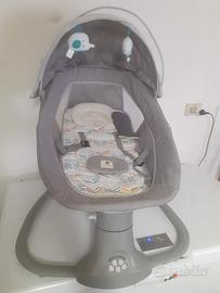 culla girevole con canzoncine e bluetooth