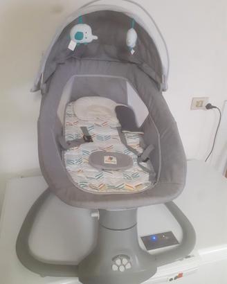 culla girevole con canzoncine e bluetooth