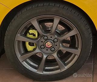 Set 4 cerchi in lega Abarth da 16 4x98