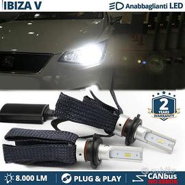 Kit LED H7 CANbus per Seat IBIZA 5 KJ Luci Bianche