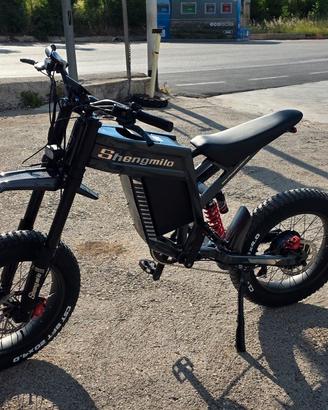 bicicletta elettrica shengmilo s900 