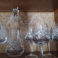 Servizio in cristallo di Bohemia